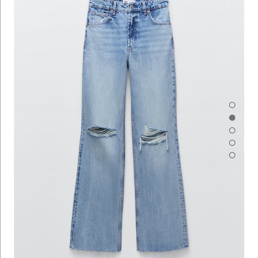 Zara wide leg jeans